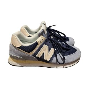 New Balance 574 Navy Sneakers
